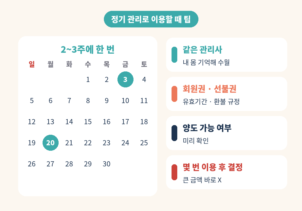 부산 광안동 스웨디시 마사지 정기 관리 이용 팁