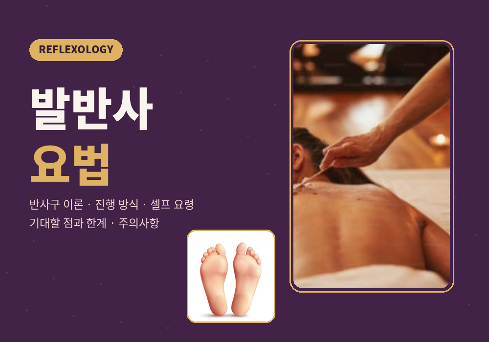 발반사요법 발바닥 정보 가이드 대표 이미지