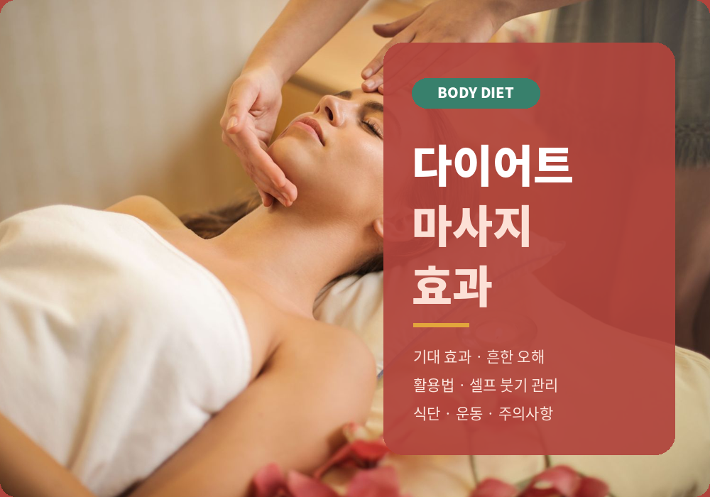 다이어트 마사지 효과 정보 가이드 대표 이미지